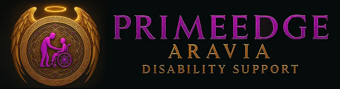 primeedge aravia disability support logo wide